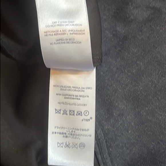 🌟HOST PICK🌟 Chaps black stretch dress with faux leather accents - Picture 10 of 12